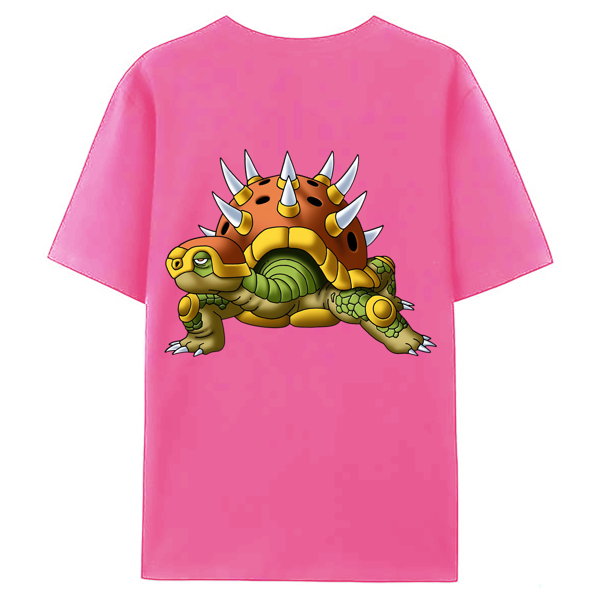 （画像用） ドラゴンクエスト Doragon Kuesuto Dragon Quest レディース半袖Tシャツ(バックプリント)